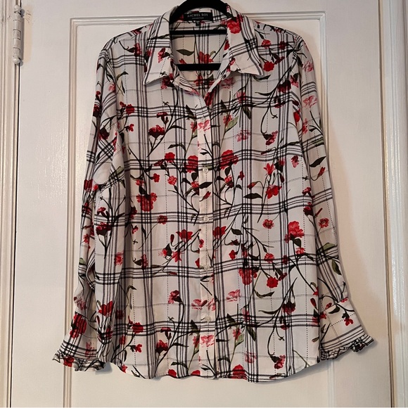 RACHEL Rachel Roy Tops - Rachel Roy Floral Blouse